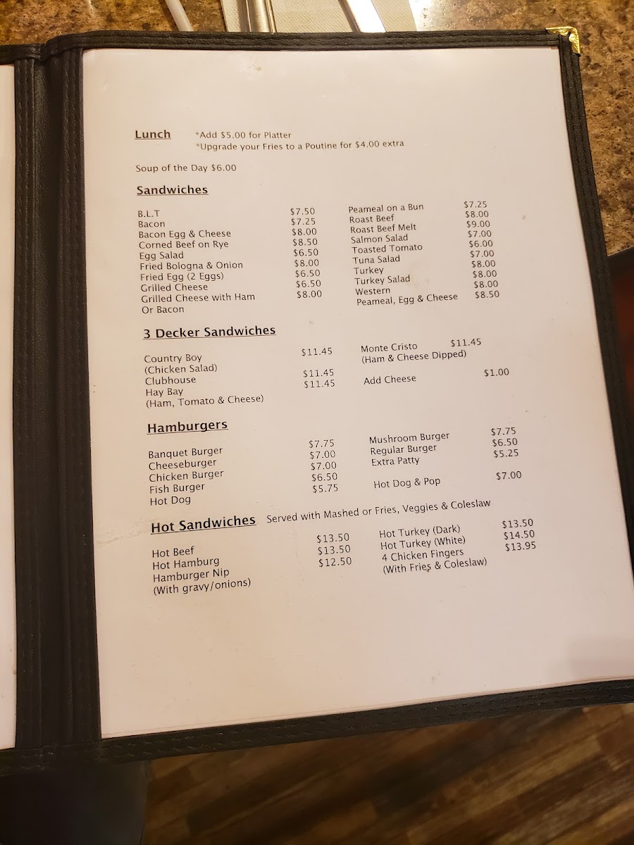 Menu Deb's Gas Bar & Restaurant-5